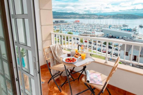 BleuMaison-Combarro Port con vistas al mar
